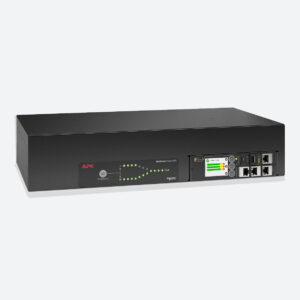 APC Netshelter Rack Automatic Transfer Switch, 2U, 32A, 230V, 2 IEC 309 IN, 16 C13, 2 C19 OUT, 50/60 Hz