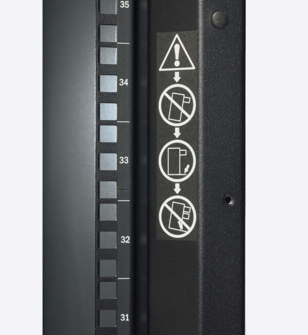 APC NetShelter SX, Server Rack Enclosure, 45U, Black, 2124H x 600W x 1200D mm - Image 13
