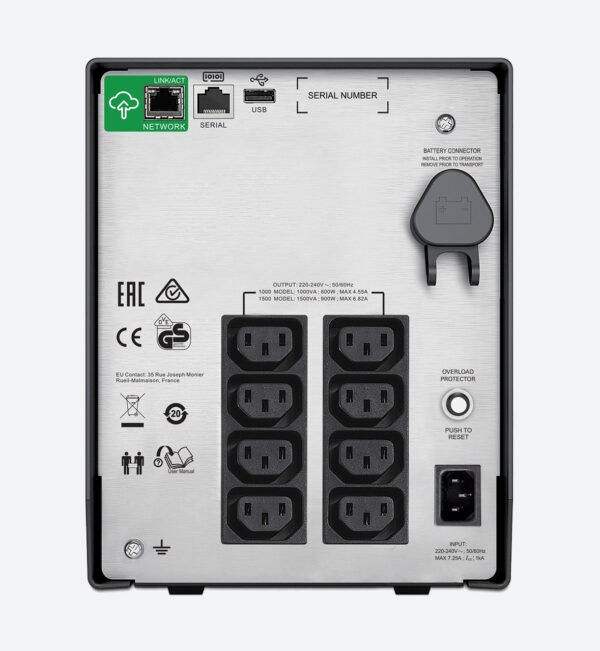 APC Smart-UPS C 1000VA/1500VA LCD 230V with SmartConnect - Image 2
